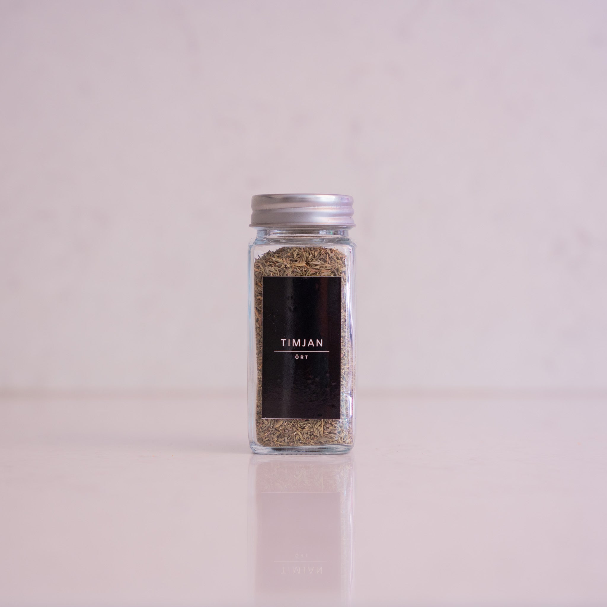 Kryddburk med metallock inkl. personlig etikett | styck