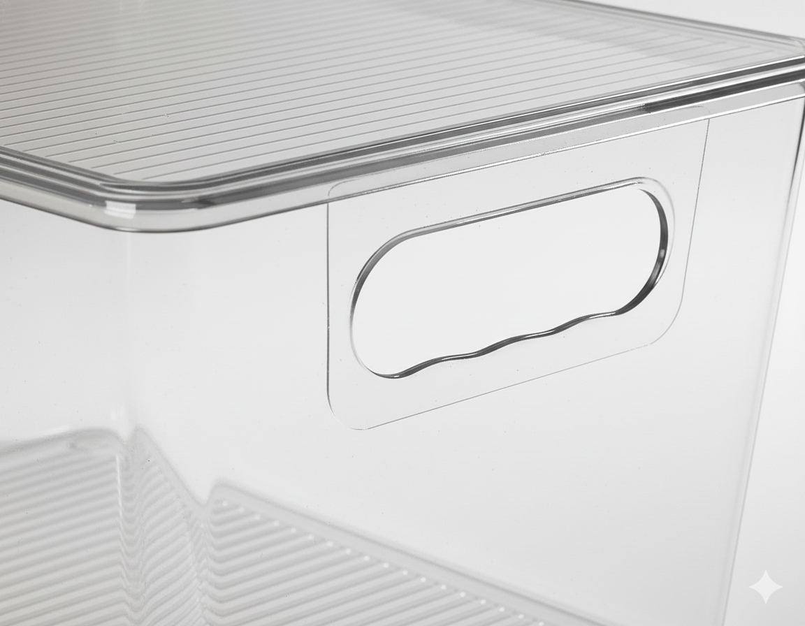 Stapelbara förvaringslådor - 2pack